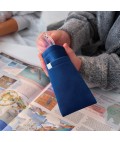 Velvet Glasses Case Double | Navy